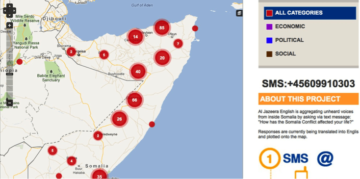 Somalia Crisis Map