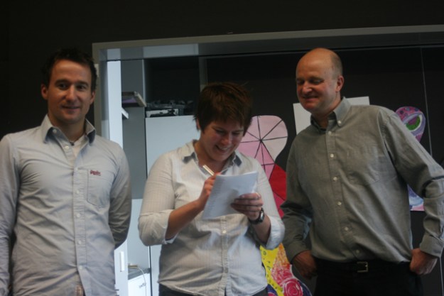 Marcus, Jean and Ralph Schroeder (OII) at the SDP2009: Brisbane