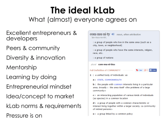 ideal kLab