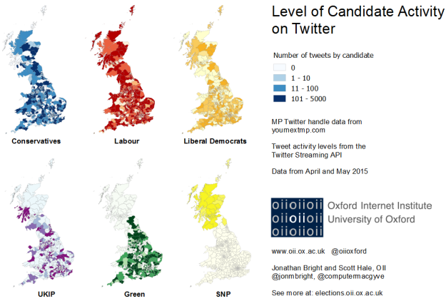 OII - GE2015 - Candidate Activity on Twitter - Bright, Hale - web