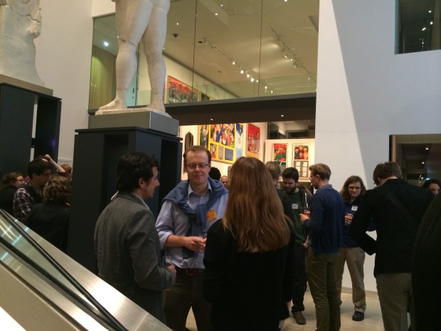 First evening reception (in the Ashmolean Museum) of the IPP2014 conference.