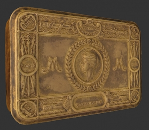 Screenshot of the Princess Mary Tin in Cabinet 