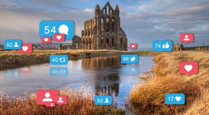 Hashtag Heritage: understanding visitor engagement with free sites using social media
