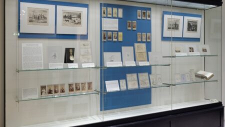 A display case at the Pitt Rivers Museum.