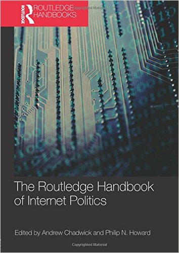 Cover of Routledge Handbook of Internet Politics