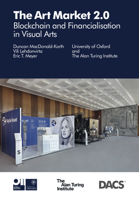 Cover of The Art Market 2.0: Blockchain and Financialisation in Visual Arts