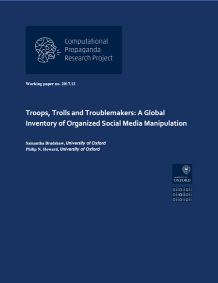 Cover report: Troops, Trolls and Troublemakers