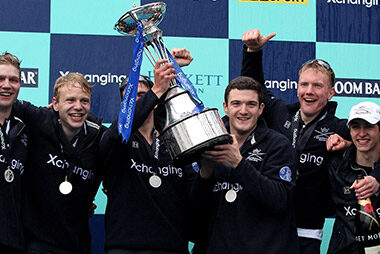 The Winning Boatrace Crew