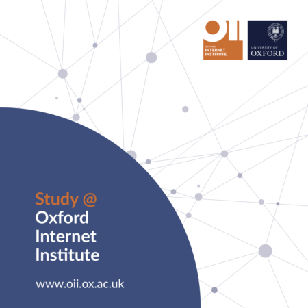 Report cover: Study @ Oxford Internet Institute