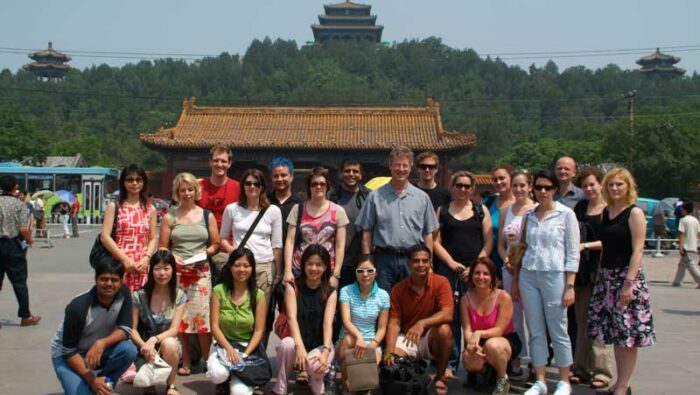 Group photo of the 2005 SDP students.
