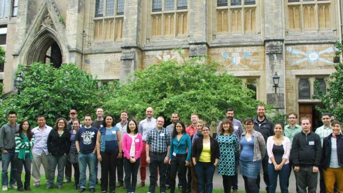 Group photo of the 2012 SDP students.