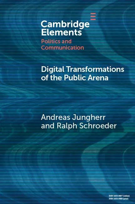 Cover of Digital Transformations of the Public Arena