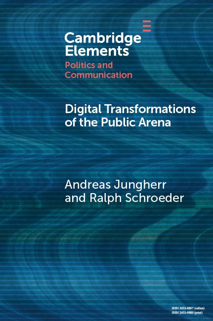 Digital Transformations of the Public Arena cover