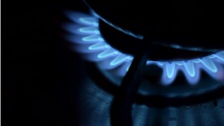 image of a gas flame