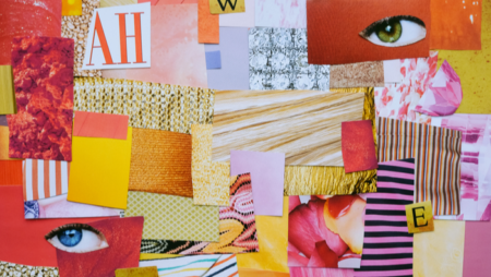 Creative atmosphere art mood board