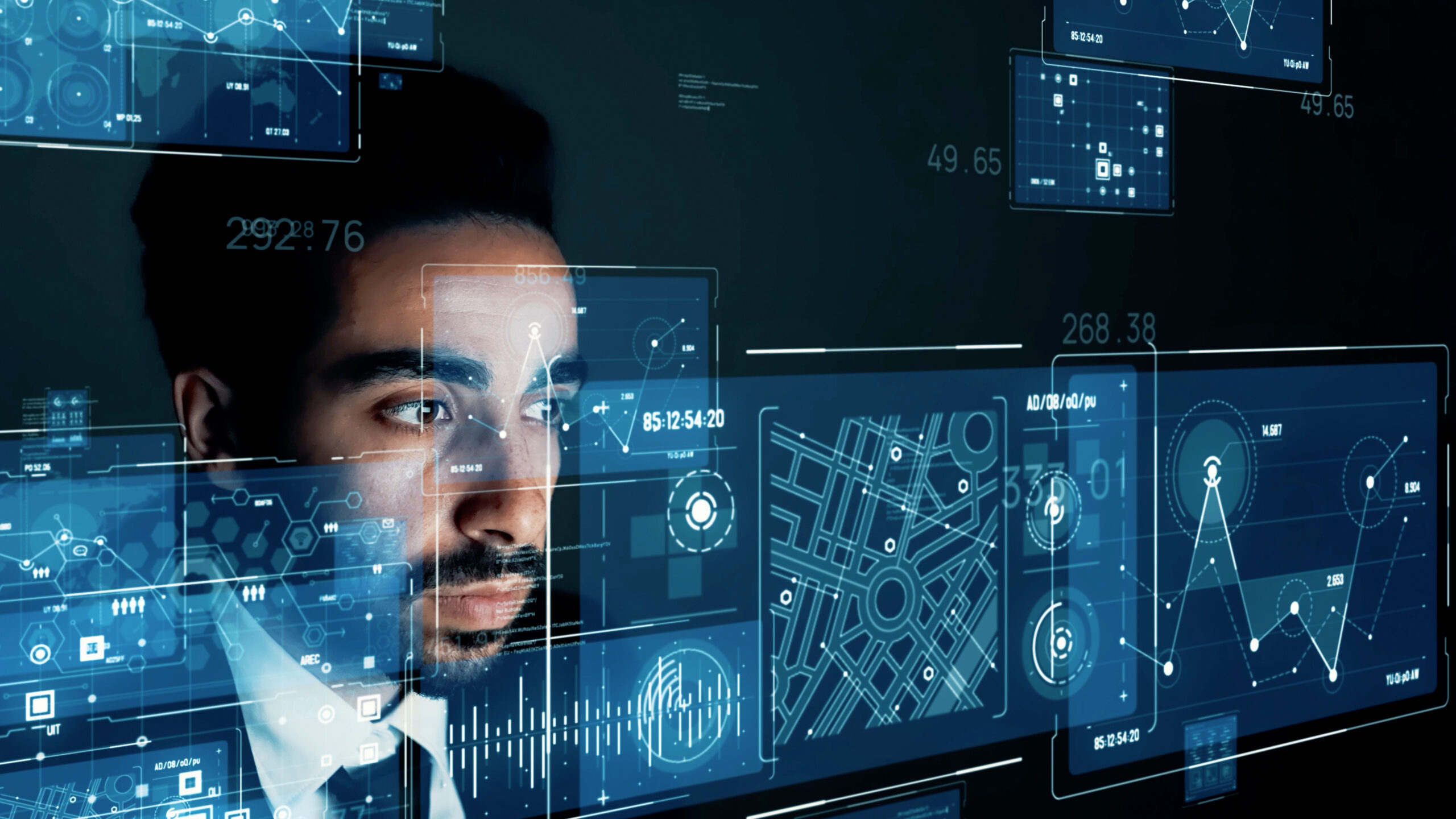 man behind AI projections
