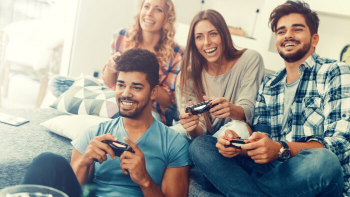 Image of a group of gamers