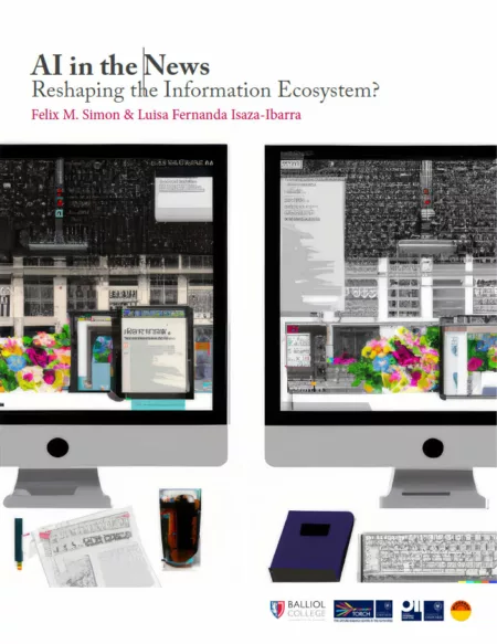 Cover of AI in the News: Reshaping the Information Ecosystem?