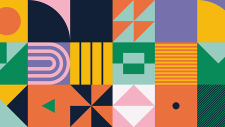 Mid-Century Abstract Vector Pattern