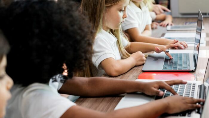 children in the classroom