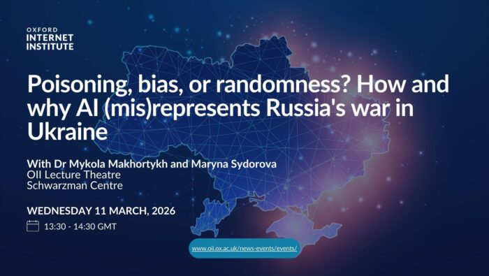 Event title on a decorative background